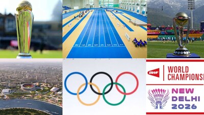 List of sporting super events slated to be held in India in the upcoming years.