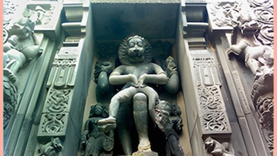 3,000 steps through lush forests lead to Andhra’s 1,300-year-old self-manifested Narasimha shrine (Image-Sri Lakshmi Narasimha Kutumbam)