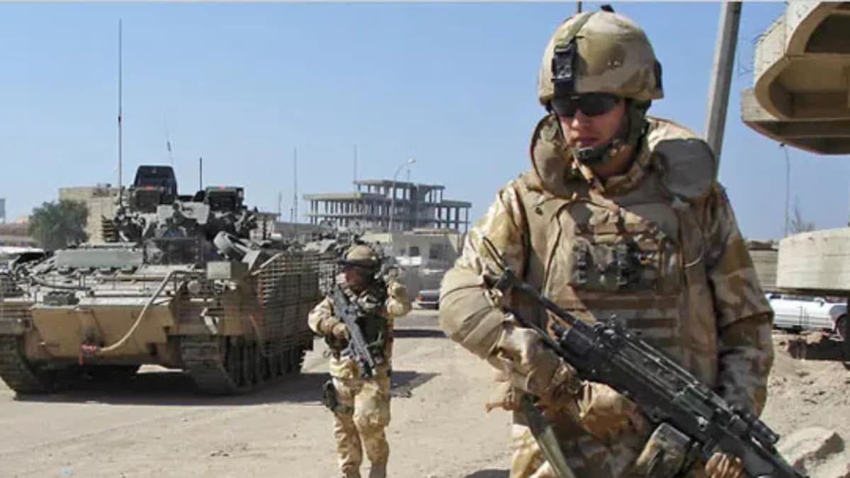 UK Troops Come Under Attack As Iranian Drone Swarm Targets Military Base In Iraq's Erbil