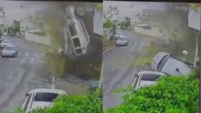 Iranian missile strikes directly into a car in Kafr Qasim, central Israel. (Image: News18)