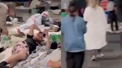 Food and water distribution stations are also arranged. (Photo Credit: X)