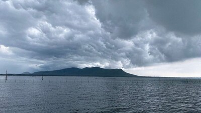 It is salty and landlocked. (Photo Credit: X)