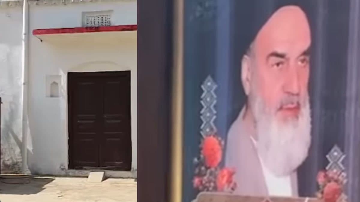 Khamenei’s Death Spotlights Lucknow Suburb: House With Giant Khomeini Portrait Houses Iran Leader’s Kin | Video Proof