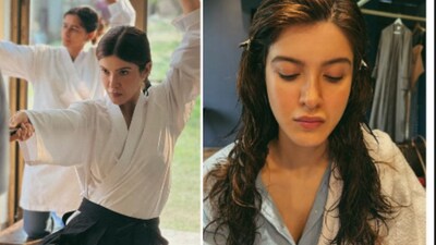  Check out Shanaya Kapoor’s on-set moments from Tu Yaa Main.