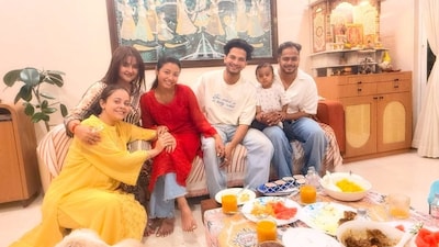 Rashami Desai and Surabhi Das joined Devoleena during Iftar. (Photo Credit: Instagram)