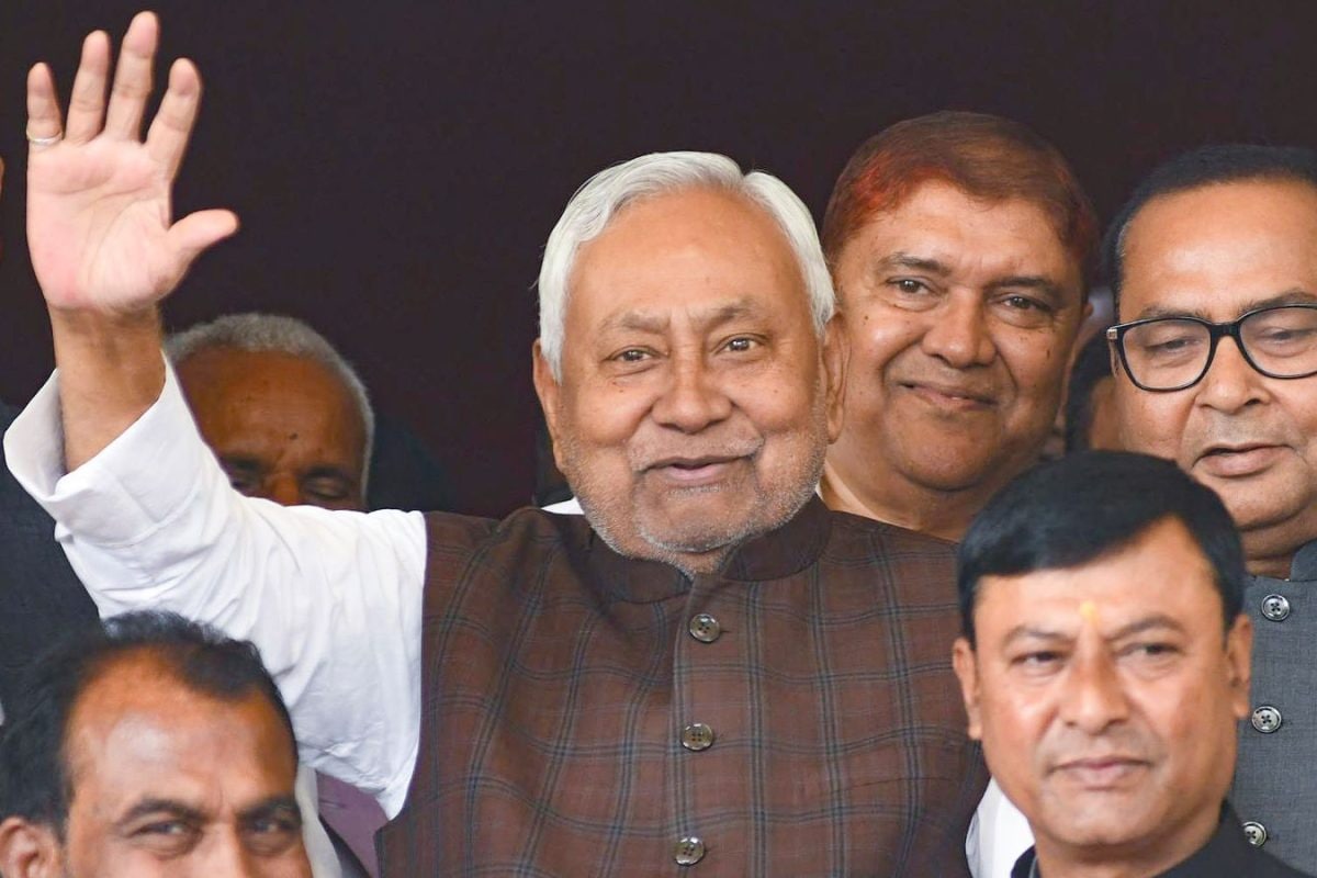 Bihar CM Nitish Kumar Takes Oath As Rajya Sabha MP