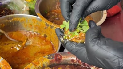 This unique street food is popular in Mumbai's Bohri Mohalla.