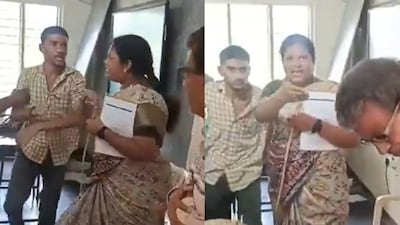 The incident took place at Zilla Parishad High School in Veeravalli village. (Photo Credit: X)