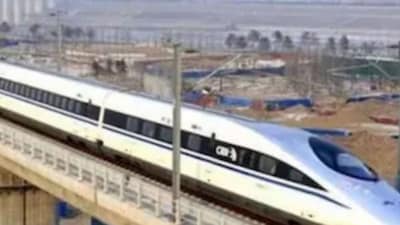 Mumbai-Ahmedabad High-Speed Rail Corridor (MAHSR) will span 508 kilometres. (Representative Image)