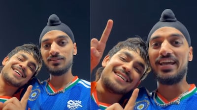 Kishan joined in the fun with his Indian teammate. (Photo Credit: Instagram)