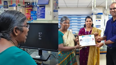 SBI employee’s retirement video from Kerala touches hearts online. (Photo Credit: Instagram)