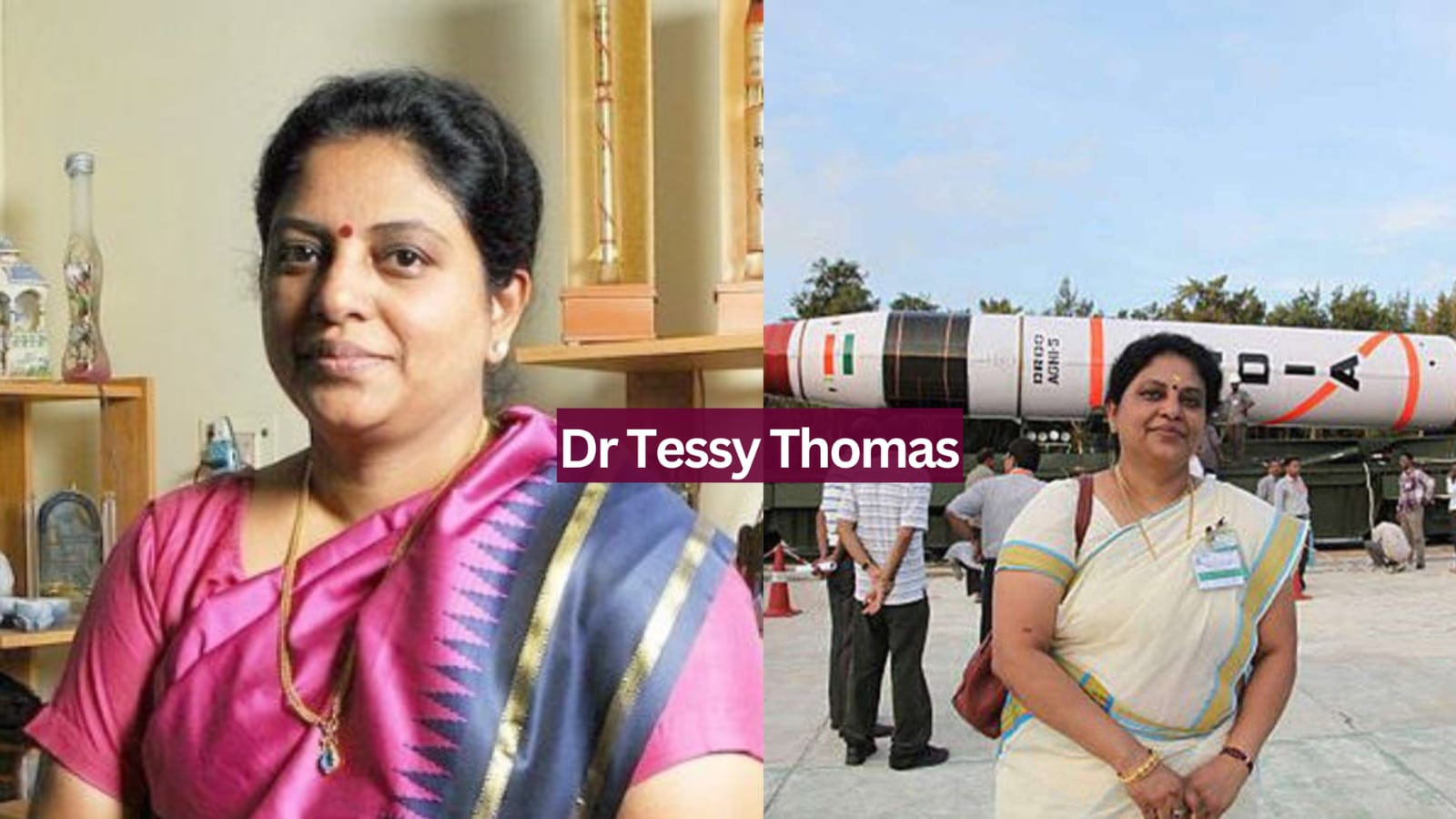 Along with her demanding career, Tessy Thomas also managed family life. She is married to naval officer Saroj Kumar. The couple has a son and a supportive family environment. Long hours of research and testing often brought great pressure. Missile launches represent years of work by many scientists and engineers. For Tessy Thomas, each successful test carried great pride and responsibility.
