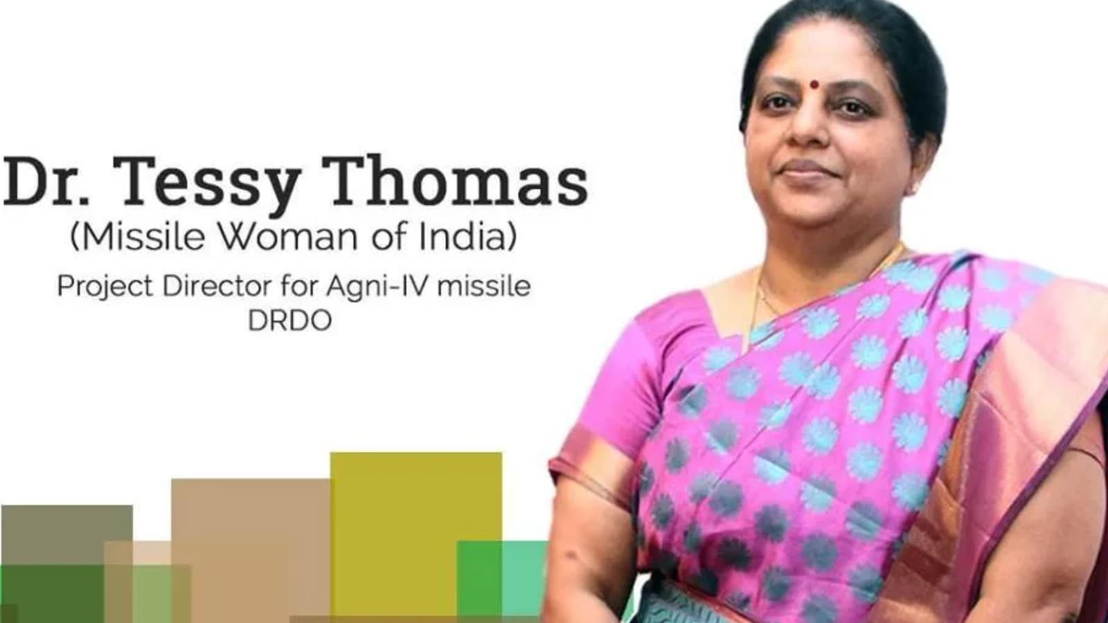 Tessy Thomas later became Director General of Aeronautical Systems at DRDO. Her achievements helped break barriers for women in science and defence research. She also received honours like the Lal Bahadur Shastri National Award. From a curious child watching rockets to a leading scientist, her journey is remarkable. Her story shows how determination and education can shape a life. Today, Tessy Thomas inspires many young students, especially girls, to pursue science and dream bigger.