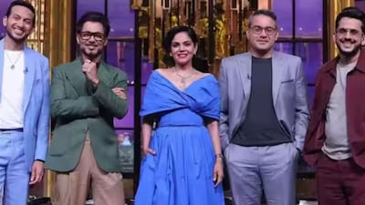Shark Tank India 5 is aired on SonyLIV. (Photo Credit: X)