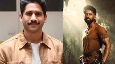 Naga Chaitanya plays a treasure hunter in Vrushakarma. (Photo Credit: X)