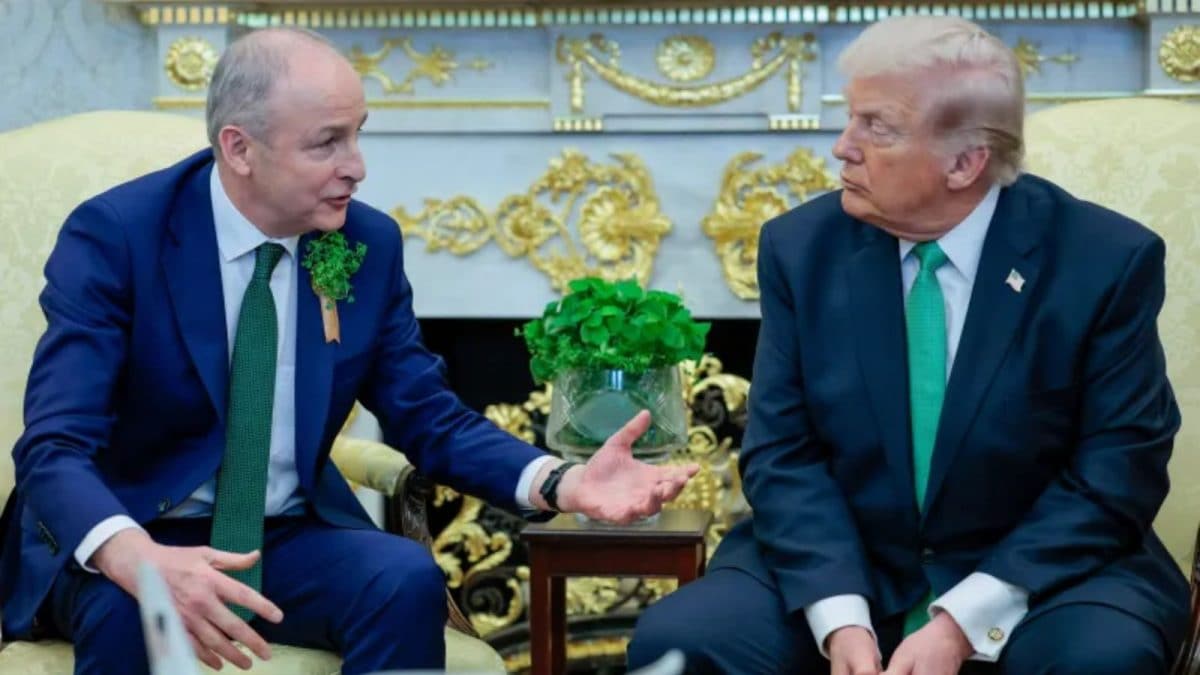 'Too Many People Dying': Irish PM Martin Slams War Standing Next To Trump At White House
