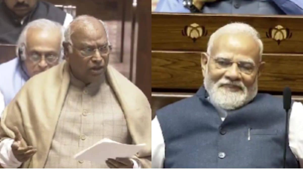 'Loved Us, Married Modi': Kharge's Deve Gowda Quip Makes PM Laugh In Rajya Sabha