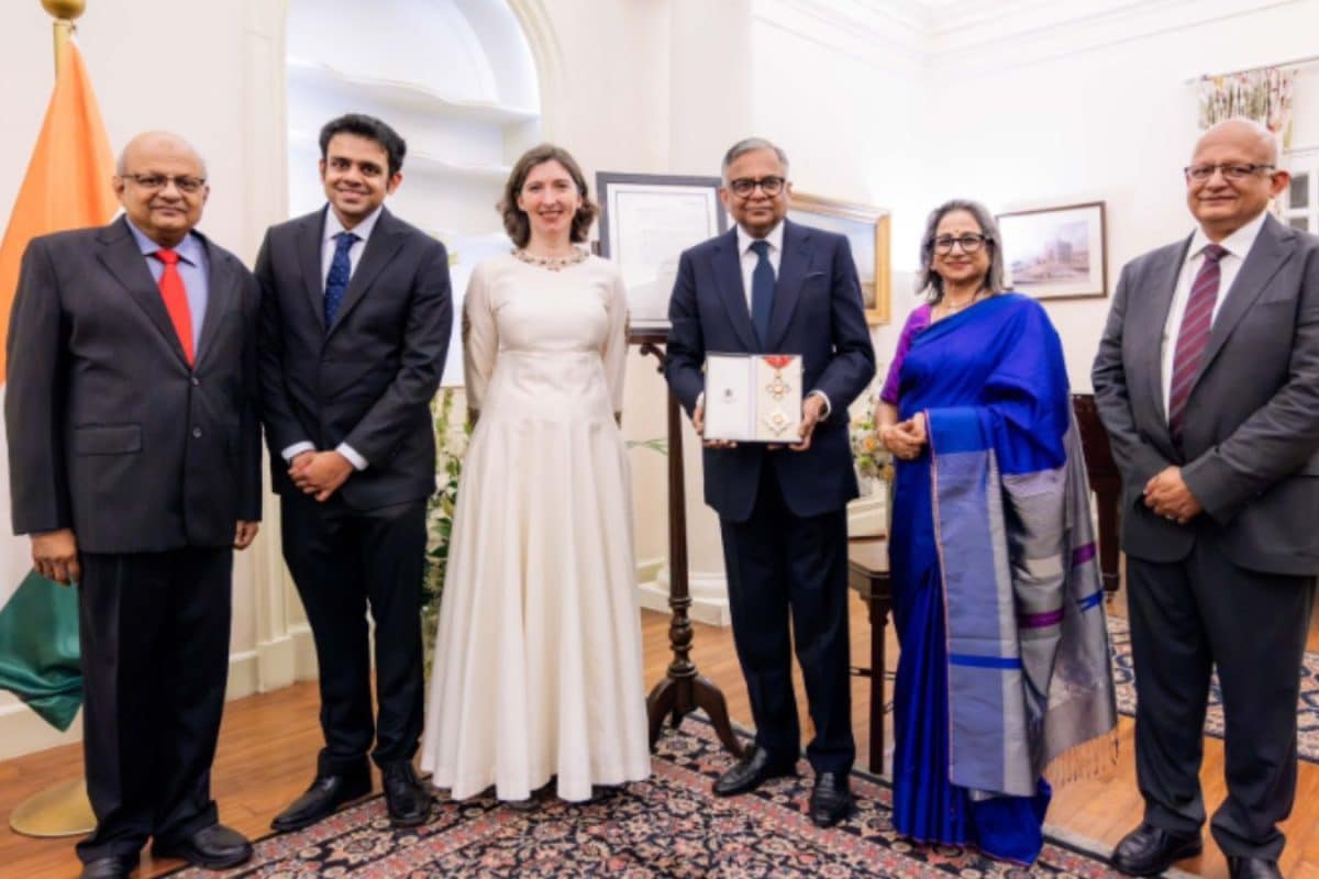 UK Confers KBE To Tata Group's Chairman For 'Contribution To Advancing Bilateral Growth'
