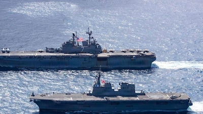 The USS Tripoli (LHA-7) is a America-class amphibious assault ship of the U.S. Navy. (File Photo)