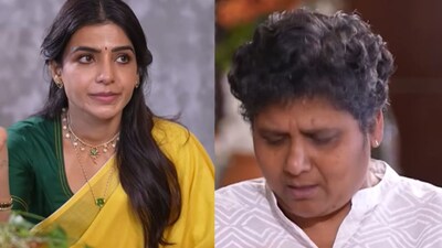 Her cute reaction to Raj Nidimoru’s question leaves everyone laughing. (Photo Credit: YouTube)