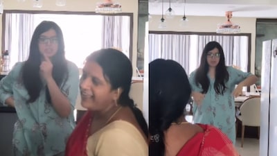 The woman’s maid speaks in Telugu. (Photo Credit: Instagram)