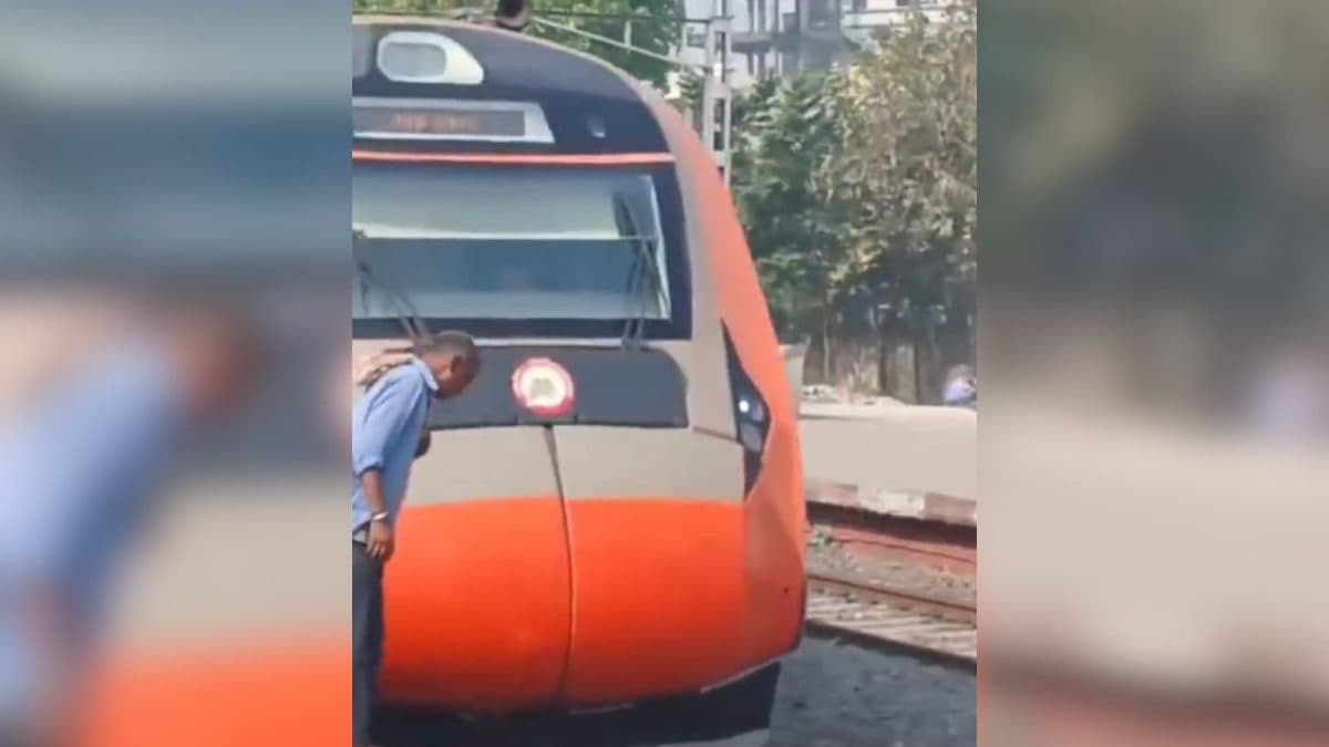 Bihar Man Goes To Spit Tobacco Near Railway Track, Dies After Being Hit By Vande Bharat | Video