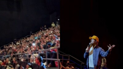 Ryan Gosling surprised moviegoers in New York watching Project Hail Mary.