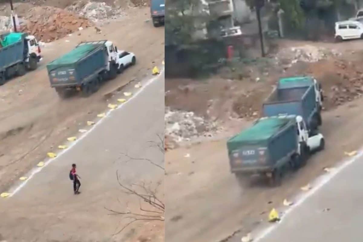 Mumbai Dumper Driver Rams Into Employer's Car Over Salary Dispute | Video
