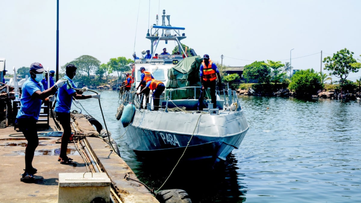 Sri Lankan Navy Rescues Iranian Sailors After US Submarine Attack In Indian Ocean | Video