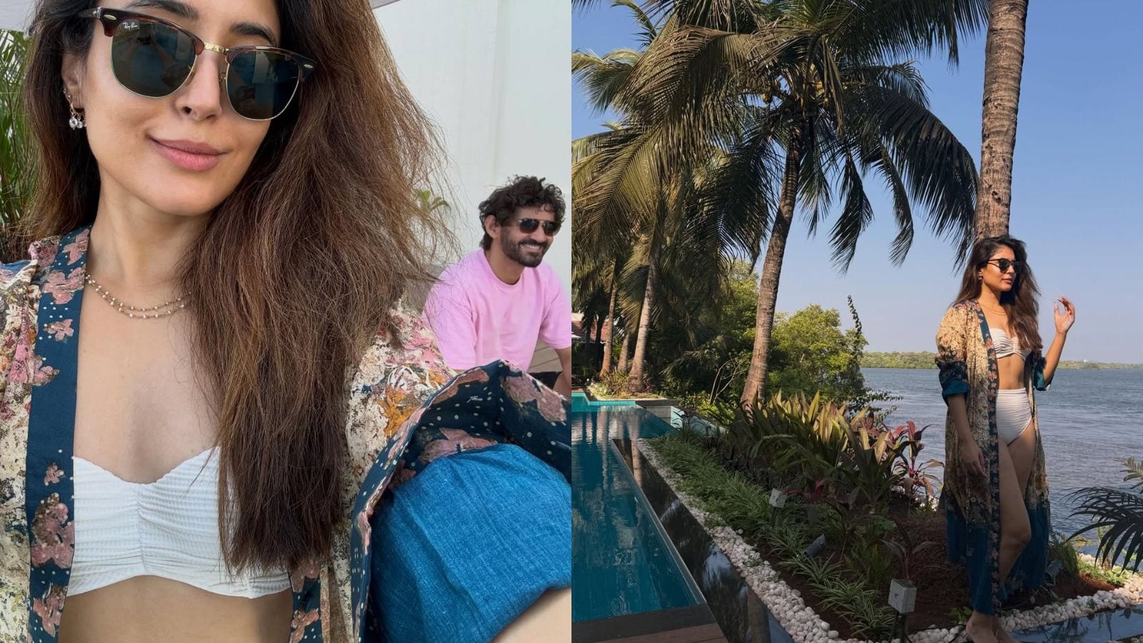 After tying the knot in an intimate rooftop ceremony in Mumbai on March 11, 2026, the couple headed to the tranquil banks of North Goa for a much-needed 