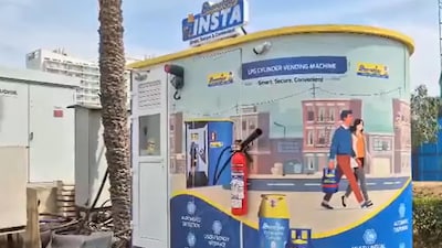 BPCL, IOC and HPCL pilot LPG ATMs in Gurugram, Delhi NCR and other states, offering 24 by 7 self service LPG cylinder exchange in minutes via digital payment. (Image: X/ @ANI)