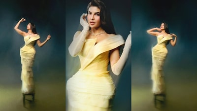 Jacqueline’s dress was from Cheney Chan’s Fall/Winter 2025/2026 couture collection, and her look was styled by Chandini Whabi and Elsie Chetry. 