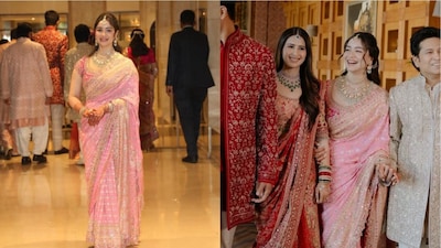 Sara Tendulkar’s Meenakari Necklace At Brother Arjun Tendulkar's Wedding Comes With A Luxury SUV–Level Price Tag