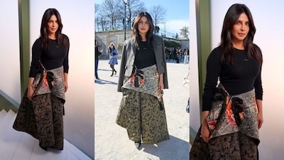 Priyanka Chopra Jonas Gives Menswear A Dior Twist At Paris Fashion Week