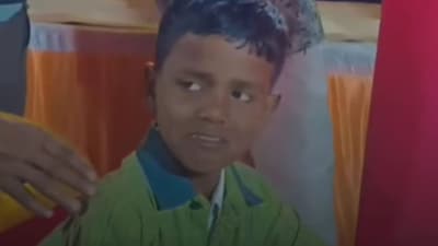 The kid's tears ached those watching the video.