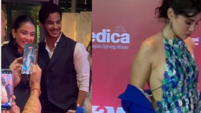 Uorfi, Ishaan, and Mira met at an award show.