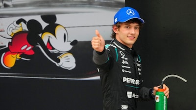 Kimi Antonelli won the Chinese Grand Prix (Picture credit: AP)