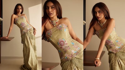 Banita Sandhu’s Edgy Ethnic Look By Anamika Khanna Is Wedding Guest Fashion Goals