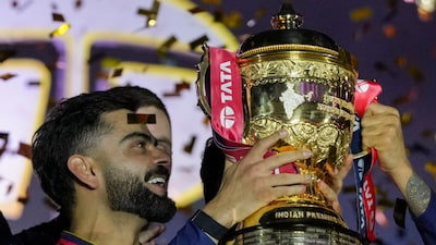Virat Kohli helped Royal Challengers Bengaluru win maiden IPL title (PTI)