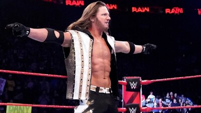 WWE wrestler AJ Styles. (Picture Credit: X/@AJStylesOrg)