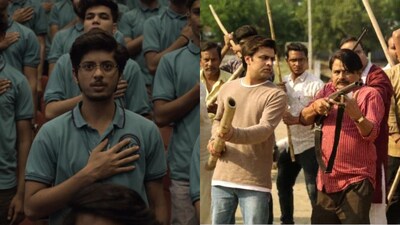 Arrange the bhallas and pour chilled sweetened curd generously to coat fully.