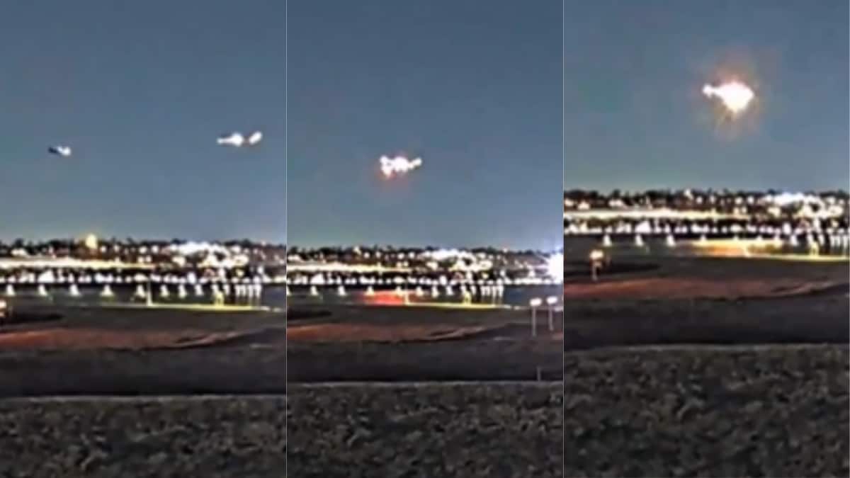 Dramatic Video Reveals Collision Between American Airlines Jet & Black Hawk Helicopter That Killed 67