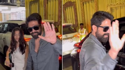 Yash Spotted With Wife Radhika Pandit For The First Time After Toxic Release Postponement