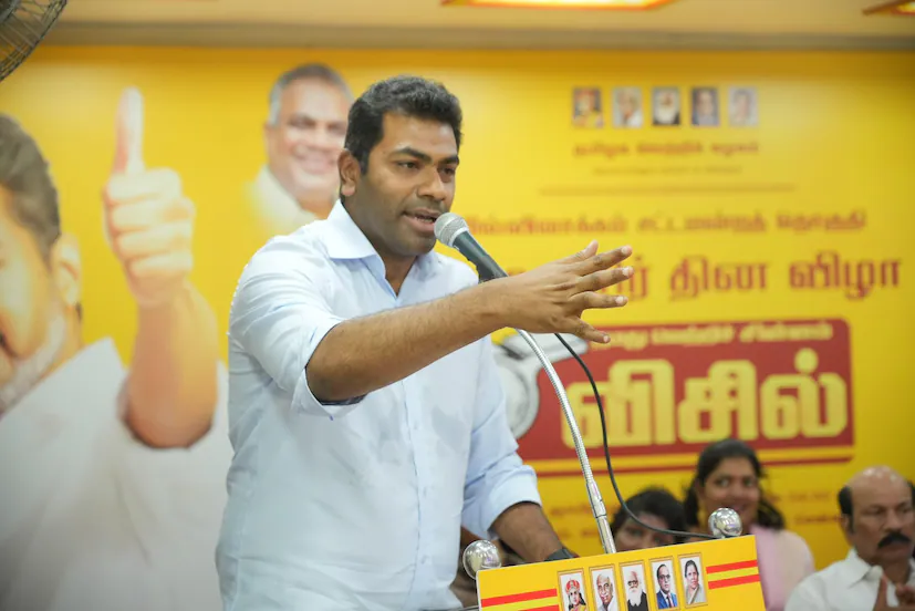 Addressing TVK members during a protest against the Tamil Nadu government on March 12, Aadhav Arjuna, TVK general secretary, alleged that the DMK threatened Rajinikanth when he tried to enter politics. Arjuna maintained that he was not criticising the actor but wanted to point out that TVK founder Vijay had the courage to withstand such pressure. His comments however drew spontaneous criticism from various quarters including Rajini’s fans.