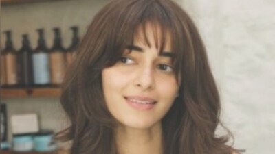 Ananya Panday's new look has surprised fans.