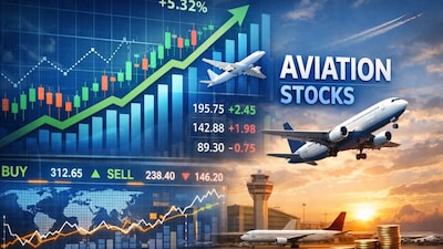 Aviation stocks bleed on Monday following the flight disruption triggered by Middle East crisis and rising crude oil price
