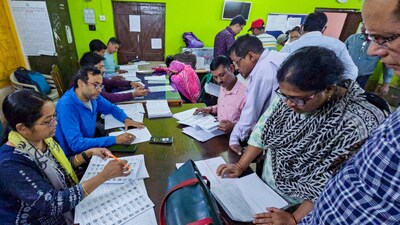 Conducted by the Election Commission of India, SIR is essentially a ground-up verification exercise to ensure that every eligible citizen is on the voter list and every ineligible or duplicate entry is removed. (Image: PTI)