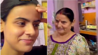 In the video, the woman shows a polythene bag of cardamom.