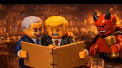 The clip is reportedly being shared by Iranian media outlets. 