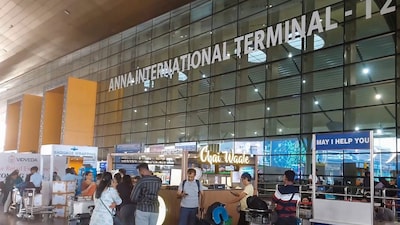 Chennai airport has rolled out temporary traffic diversions and access restrictions as part of an intensive expansion drive over the next 40 days. (PTI/File)